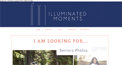 Desktop Screenshot of illuminatedmoments.com